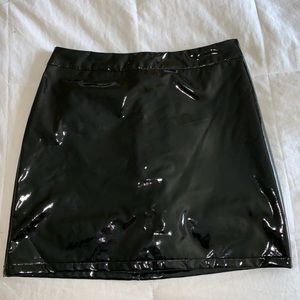 LIT boutique leather skirt